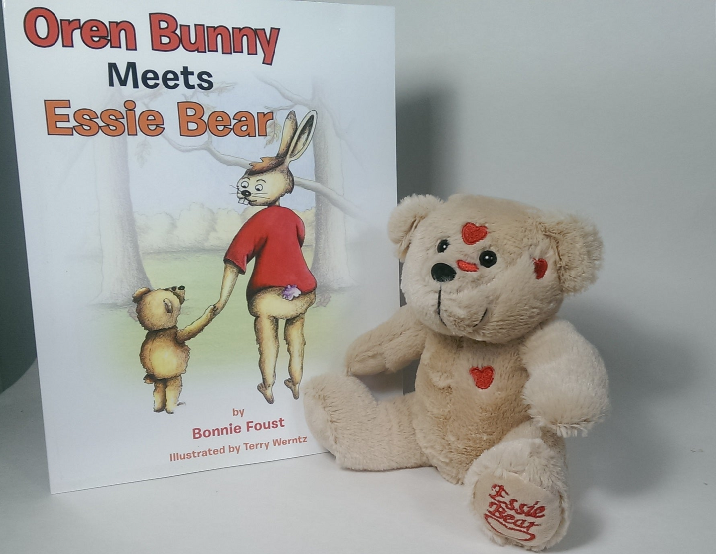 Oren Bunny Meets Essie Bear - Book & Bear Set